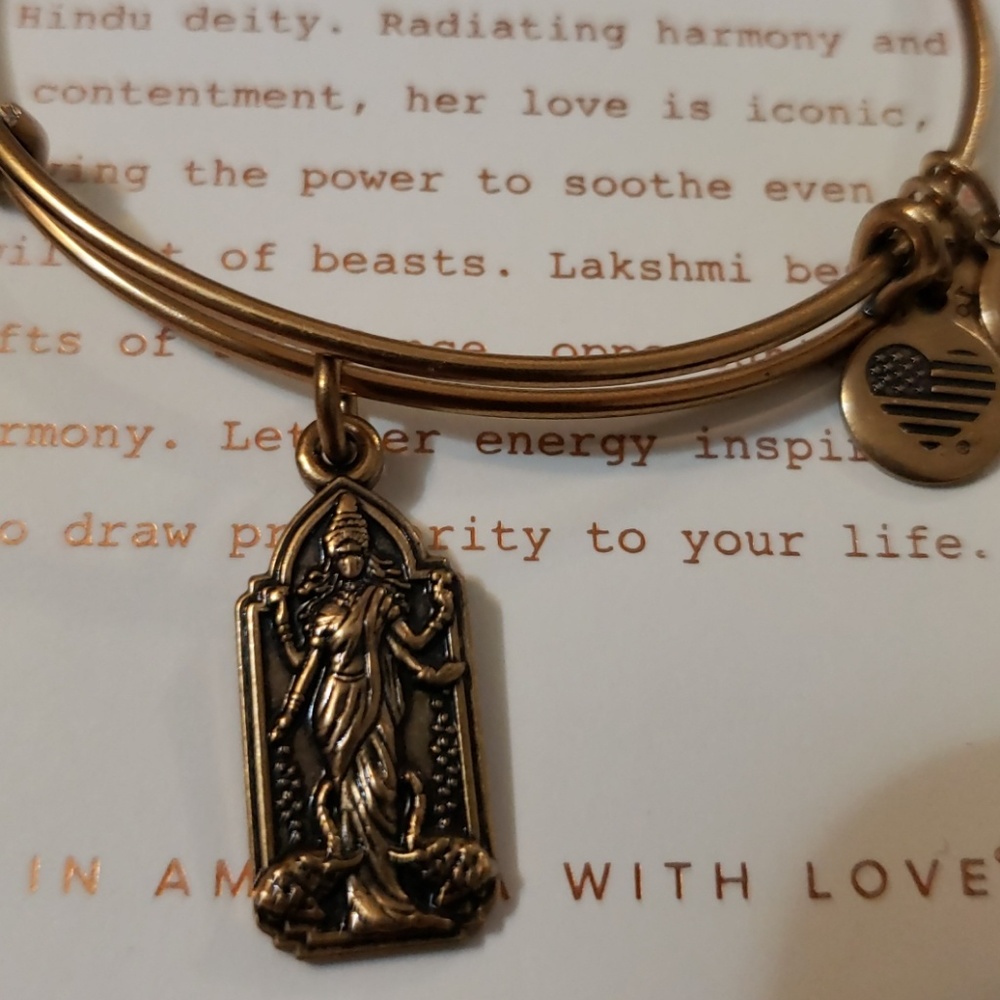 Lakshmi Alex and Ani bangle